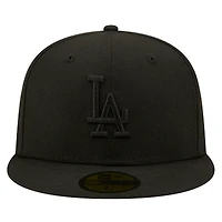 Men's New Era Black Los Angeles Dodgers 2024/25 Back to Champions Circle Side Patch Fitted 59FIFTY Hat