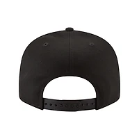 Men's New Era Black Los Angeles Dodgers 2024/25 Back-to-Back Champions Diamond Side Patch 9FIFTY Snapback Hat
