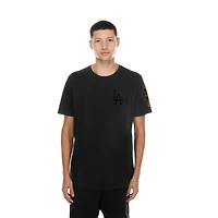 Men's New Era Los Angeles Dodgers 2026 Gold Collection Logo & Patch T-Shirt