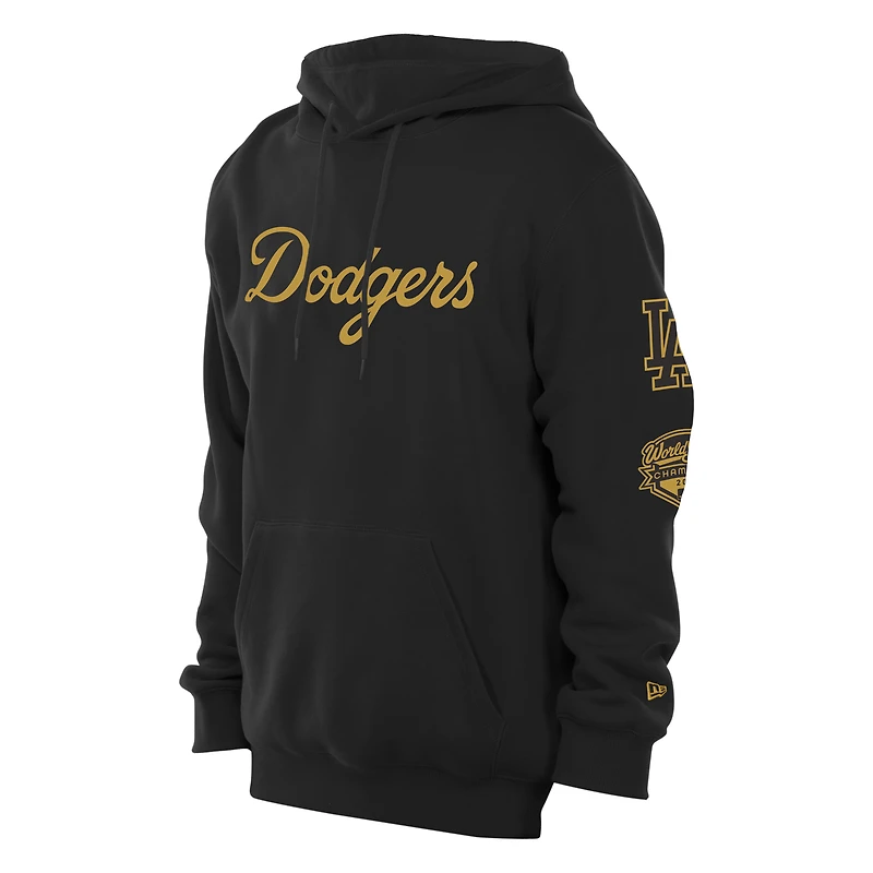 Men's New Era Los Angeles Dodgers 2026 Gold Collection Logo Hoodie