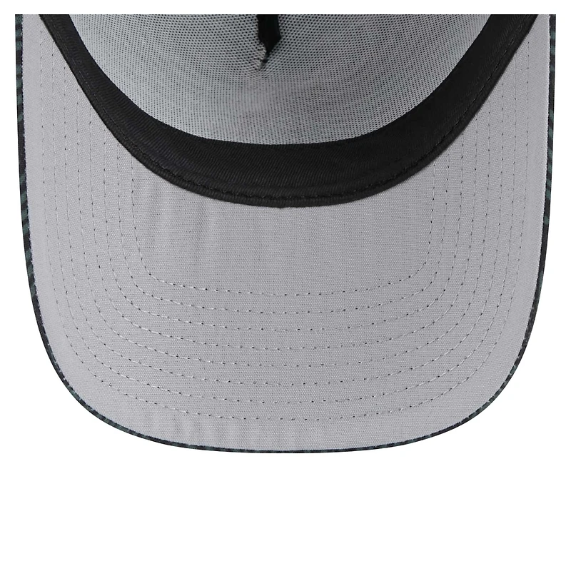 Men's New Era  Black Los Angeles Dodgers 9FORTY A-Frame Trucker Adjustable Hat