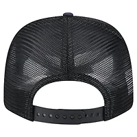 Casquette extensible à bouton-pression New Era noire pour homme