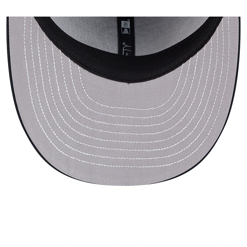 Men's New Era Black Los Angeles Dodgers Americana Bald Eagle Pre-Curved 59FIFTY Fitted Hat