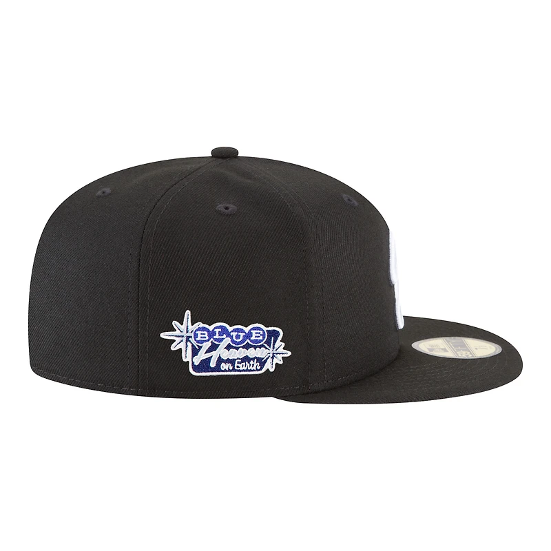 Men's New Era Los Angeles Dodgers Blue Heaven On Earth Stadium Patch 59FIFTY Fitted Hat