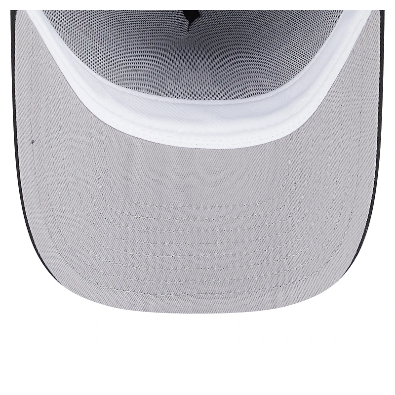 Casquette snapback 9FIFTY A-Frame noire à point de chaînette des Dodgers de Los Angeles New Era pour homme