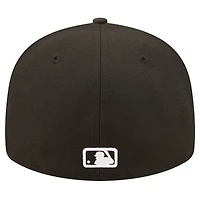 Men's New Era Black Los Angeles Dodgers Low Profile 59FIFTY Fitted Hat