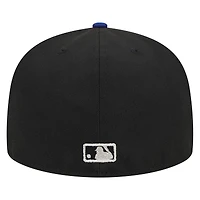 Men's New Era Black Los Angeles Dodgers Metallic Camo 59FIFTY Fitted Hat