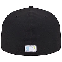 Men's New Era Black Los Angeles Dodgers Multi-Color Pack 59FIFTY Fitted Hat
