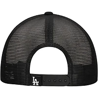 Casquette ajustable New Era noire Los Angeles Dodgers Retro Bold A-Frame Trucker 9FORTY pour homme