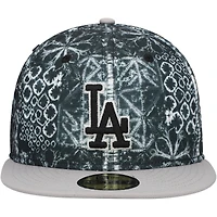 Men's New Era Black Los Angeles Dodgers Sands 59FIFTY Fitted Hat