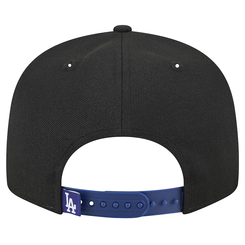 Casquette Snapback 9FIFTY Splatter Los Angeles Dodgers de New Era pour homme noire