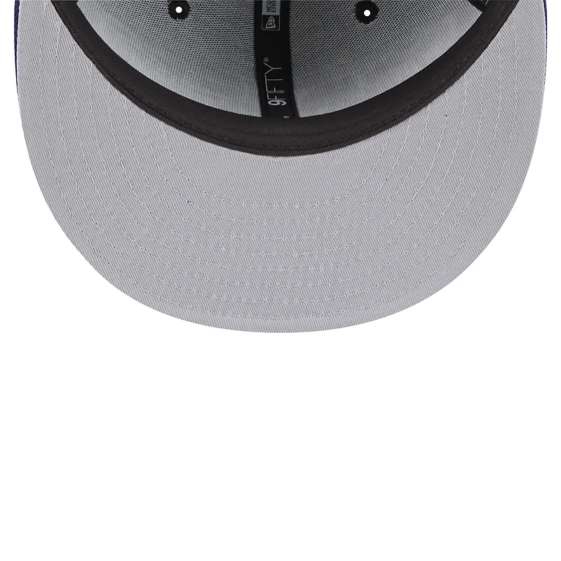 Men's New Era Black Los Angeles Dodgers Splatter 9FIFTY Snapback Hat