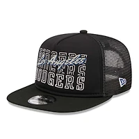 Casquette Snapback 9FIFTY Snapback Trucker 9FIFTY Los Angeles Dodgers Street Team noire New Era pour homme
