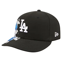 Men's New Era  Black Los Angeles Dodgers Surf 59FIFTY Fitted Hat