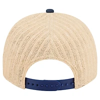 Casquette trucker New Era 9FIFTY à monture A, bleu/naturel, Los Angeles Dodgers, pour homme.