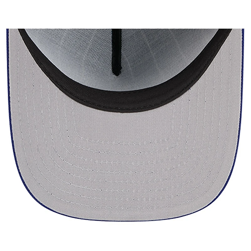 Men's New Era  Blue/Royal Los Angeles Dodgers Parallel A-Frame 59FIFTY Fitted Hat