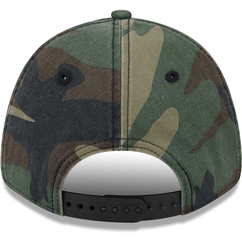 Casquette réglable New Era camouflage Los Angeles Dodgers Gameday 9FORTY pour hommes