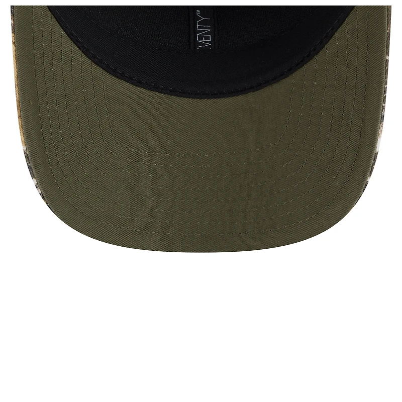Men's New Era Camo Los Angeles Dodgers Realtree 9SEVENTY Adjustable Hat
