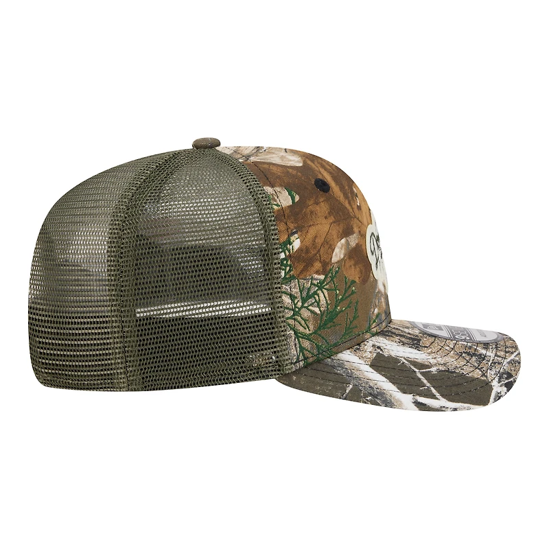 Casquette ajustable New Era Camo Los Angeles Dodgers Realtree 9SEVENTY pour homme
