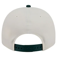 Casquette snapback New Era crème/vert foncé Los Angeles Dodgers Chrome A-Frame 9FIFTY pour homme