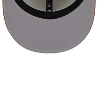 Men's New Era Cream/Orange Los Angeles Dodgers 59FIFTY Fitted Hat