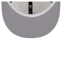 Men's New Era  Cream/Royal Los Angeles Dodgers Chrome Sutash 59FIFTY Fitted Hat