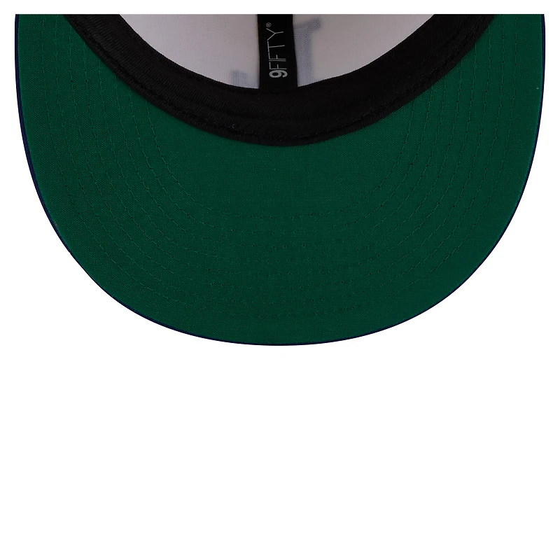 Men's New Era Cream/Royal Los Angeles Dodgers Localized 9FIFTY Snapback Hat