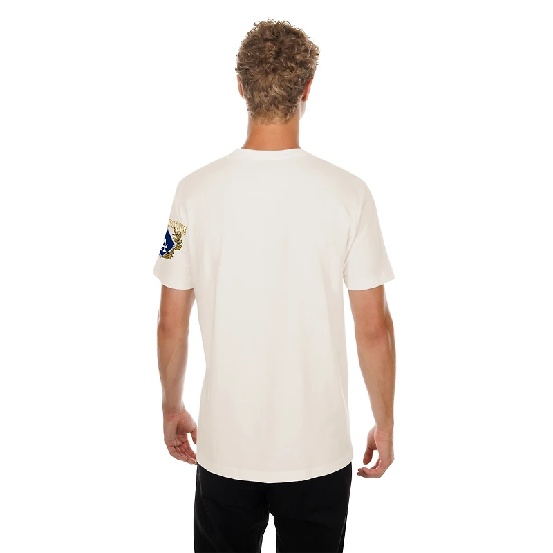 T-shirt homme New Era bleu marine Los Angeles Dodgers Collection Or 2026 avec logo et écusson