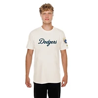 T-shirt homme New Era bleu marine Los Angeles Dodgers Collection Or 2026 avec logo et écusson