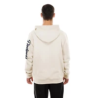 Men's New Era  Cream Los Angeles Dodgers 2026 Gold Collection Logo Hoodie