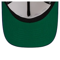 Casquette ajustable New Era crème Los Angeles Dodgers Throwback Tri-Hit A-Frame 9FIFTY pour homme