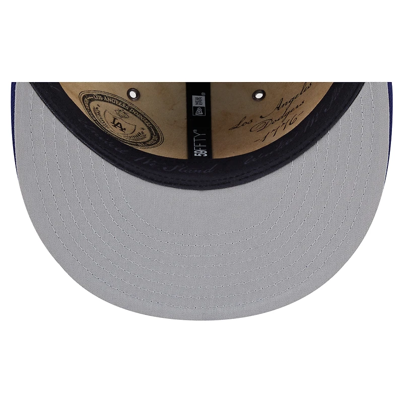 Casquette ajustée New Era bleu foncé pour homme, Los Angeles Dodgers, match des étoiles de la MLB 2026, modèle 59FIFTY