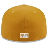 Casquette ajustée 59FIFTY 50e anniversaire des Dodgers de Los Angeles New Era or/crème pour homme