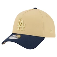 Men's New Era Gold/Navy Los Angeles Dodgers x LA 84 9FORTY Adjustable Hat