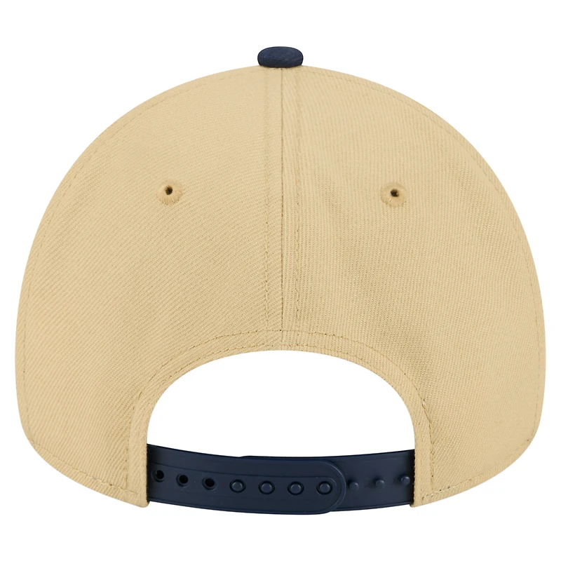 Men's New Era Gold/Navy Los Angeles Dodgers x LA 84 9FORTY Adjustable Hat