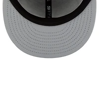 Casquette ajustée bicolore 59FIFTY des Los Angeles Dodgers New Era pour homme, gris/noir