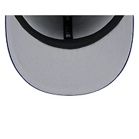 Men's New Era Gray/Royal Los Angeles Dodgers 2025 Batting Practice 59FIFTY Fitted Hat