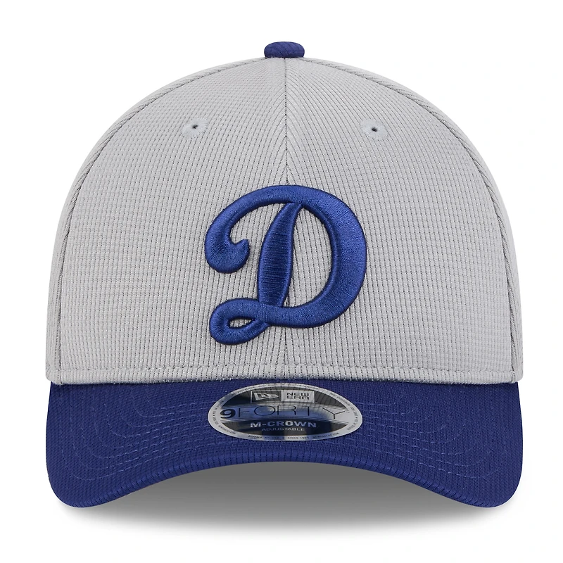Men's New Era /Royal Los Angeles Dodgers 2025 Batting Practice 9FORTY M-Crown Adjustable Hat