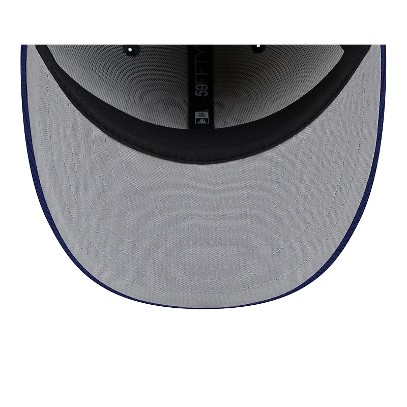 Men's New Era  Gray/Royal Los Angeles Dodgers 2025 Batting Practice Low Profile 59FIFTY Fitted Hat
