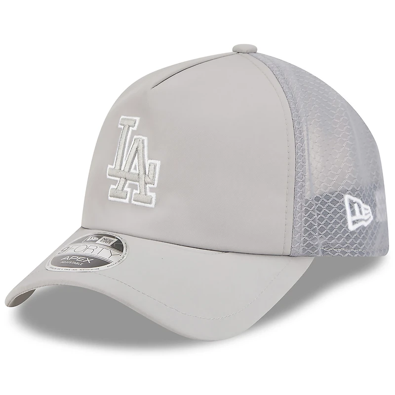 Men's New Era Los Angeles Dodgers 2026 Batting Practice Apex 9FORTY Adjustable Trucker Hat