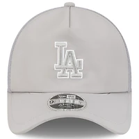 Men's New Era Los Angeles Dodgers 2026 Batting Practice Apex 9FORTY Adjustable Trucker Hat