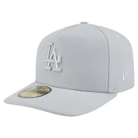 Casquette ajustée 59FIFTY Los Angeles Dodgers de New Era pour homme, gris, colorpack