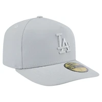 Casquette ajustée 59FIFTY Los Angeles Dodgers de New Era pour homme, gris, colorpack