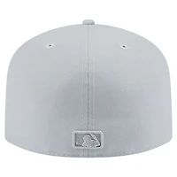 Casquette ajustée 59FIFTY Los Angeles Dodgers de New Era pour homme, gris, colorpack