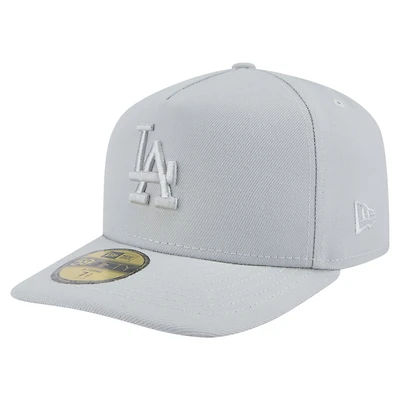 Casquette ajustée 59FIFTY Los Angeles Dodgers de New Era pour homme, gris, colorpack