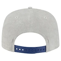 Casquette de golf à visière snapback en velours côtelé Los Angeles Dodgers de New Era pour homme