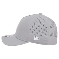 Casquette ajustable New Era grise Los Angeles Dodgers Micro Logo 9FORTY M-Crown A-Frame pour homme