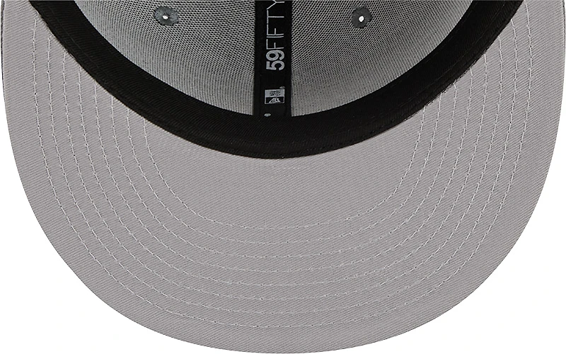 Casquette ajustée 59FIFTY grise des Los Angeles Dodgers New Era pour homme