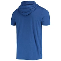 Men's New Era Heathered Royal Los Angeles Dodgers Hoodie T-Shirt