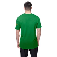 Men's New Era  Kelly Green Los Angeles Dodgers St. Patrick's Day Shamrock Fill T-Shirt